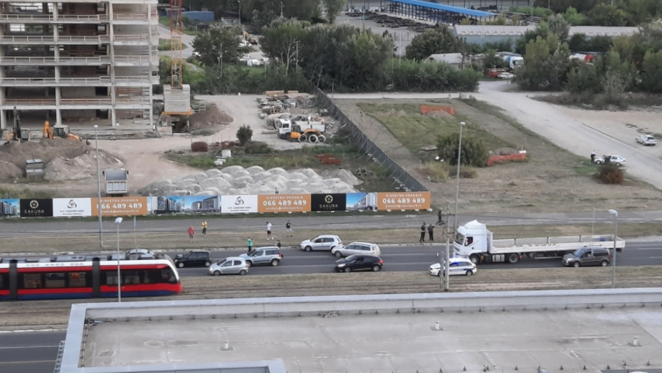 Sudar na Novom Beogradu