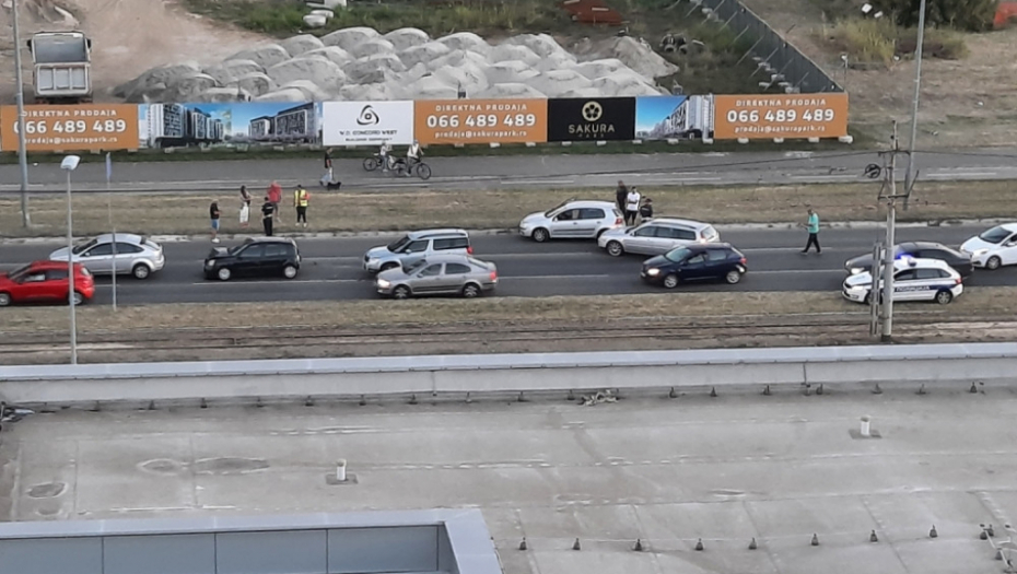 Sudar na Novom Beogradu