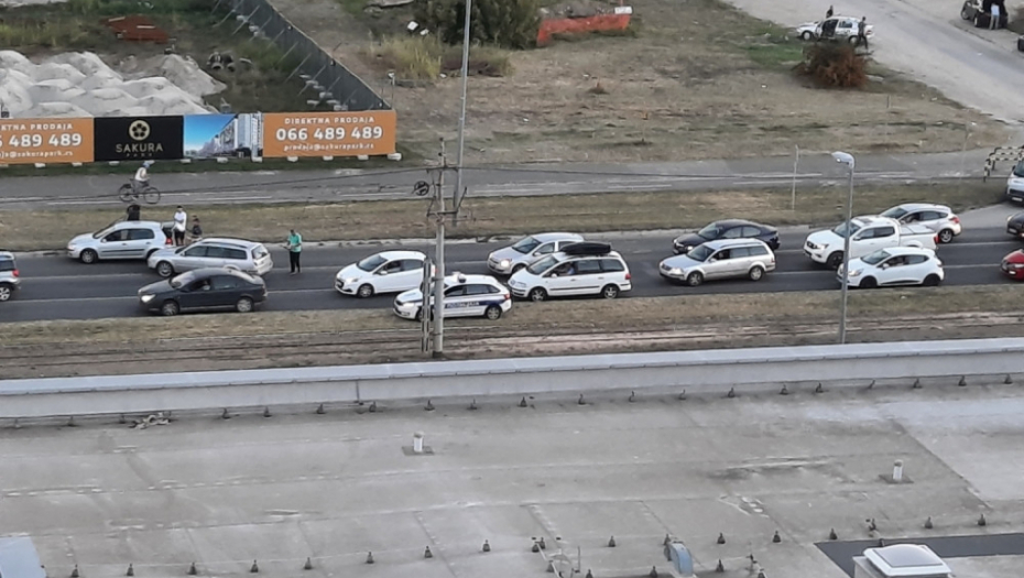 Sudar na Novom Beogradu