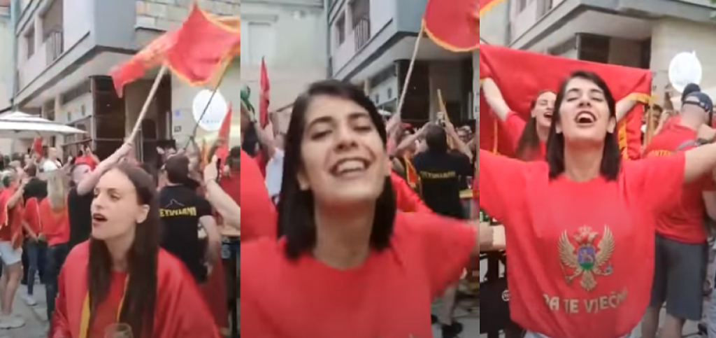 Pristalice DPS-a pevale Čavoglave