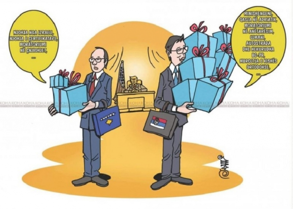 Karikatura sporazuma u Vašingtonu