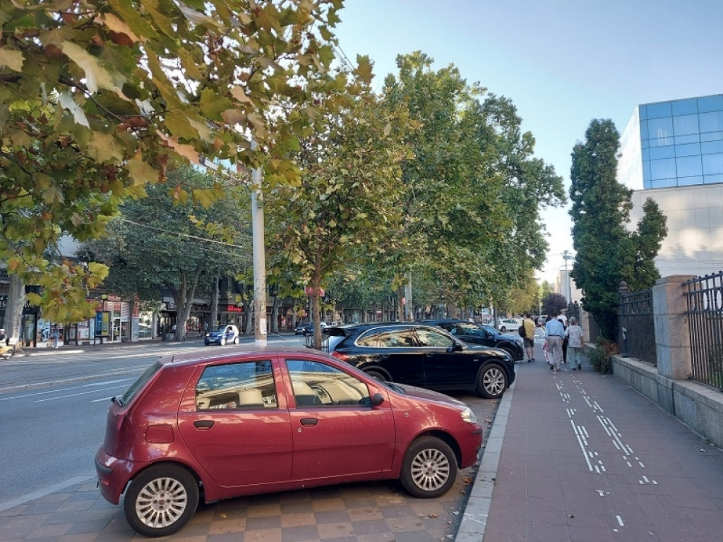 parking kola automobili ulica