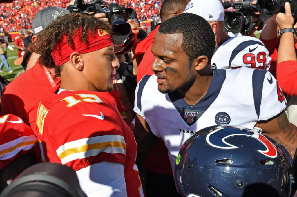 Patrick Mahomes i Deshaun Watson