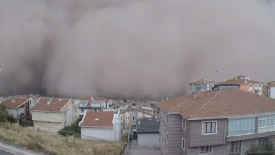 Peščana oluja u Ankari