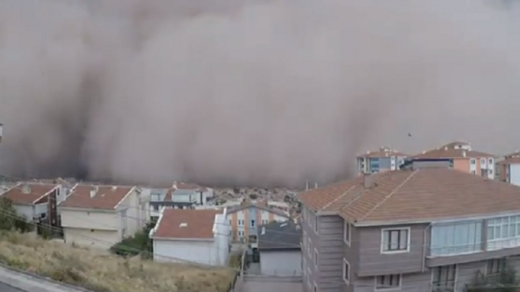 Peščana oluja u Ankari