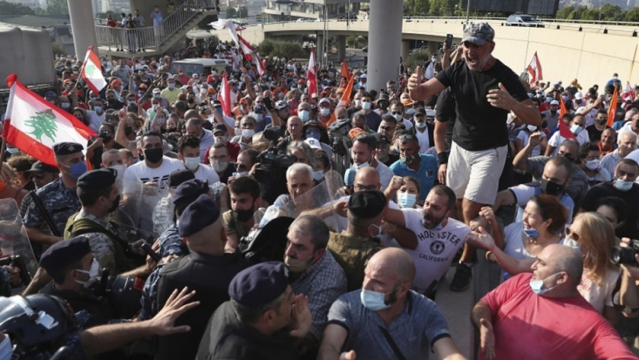 Demonstracije u Bejrutu, Libanu