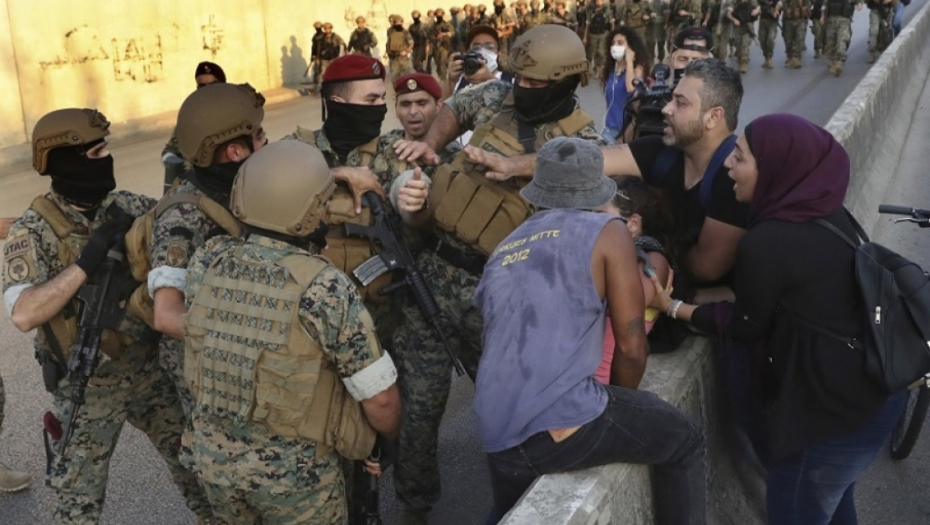 Demonstracije u Bejrutu, Libanu