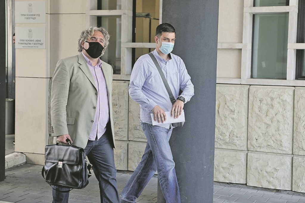 Vladimir Gajić, advokat sa jednim od optuženih