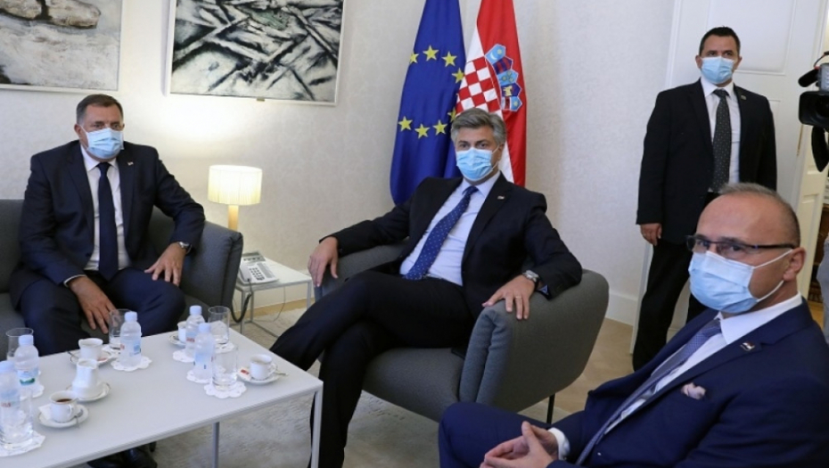 Milorad Dodik u Zagrebu