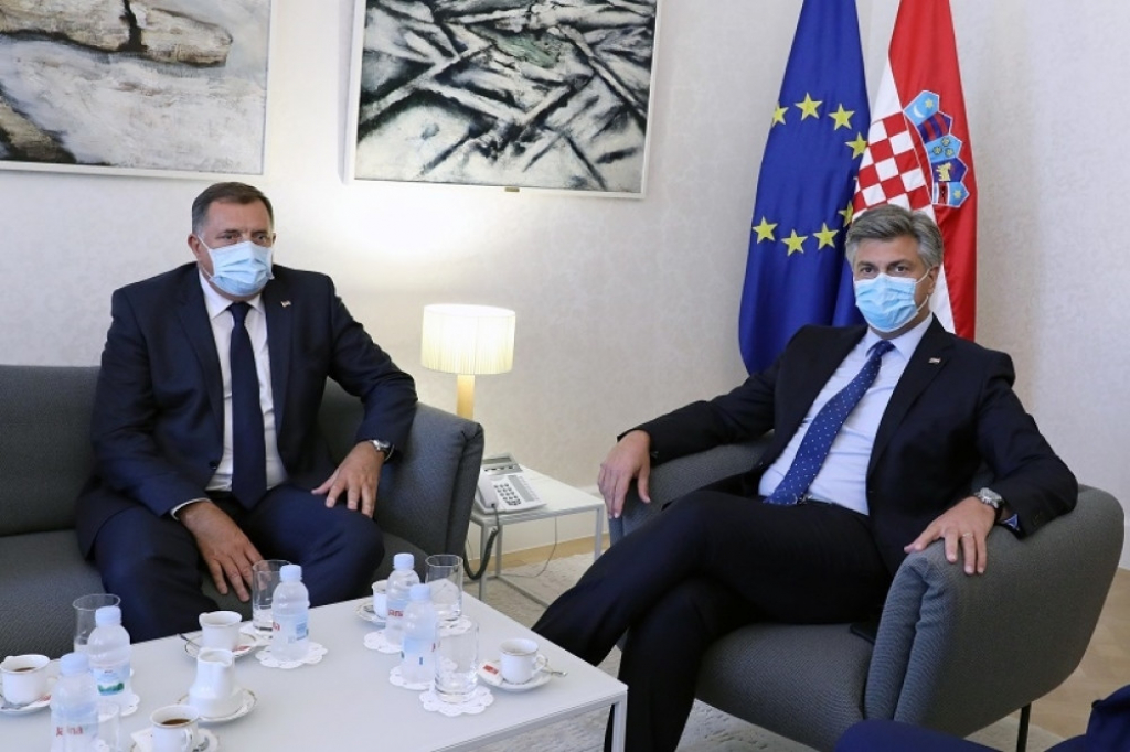 Milorad Dodik u Zagrebu