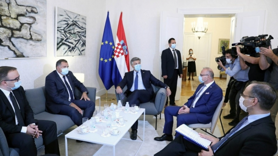 Milorad Dodik u Zagrebu