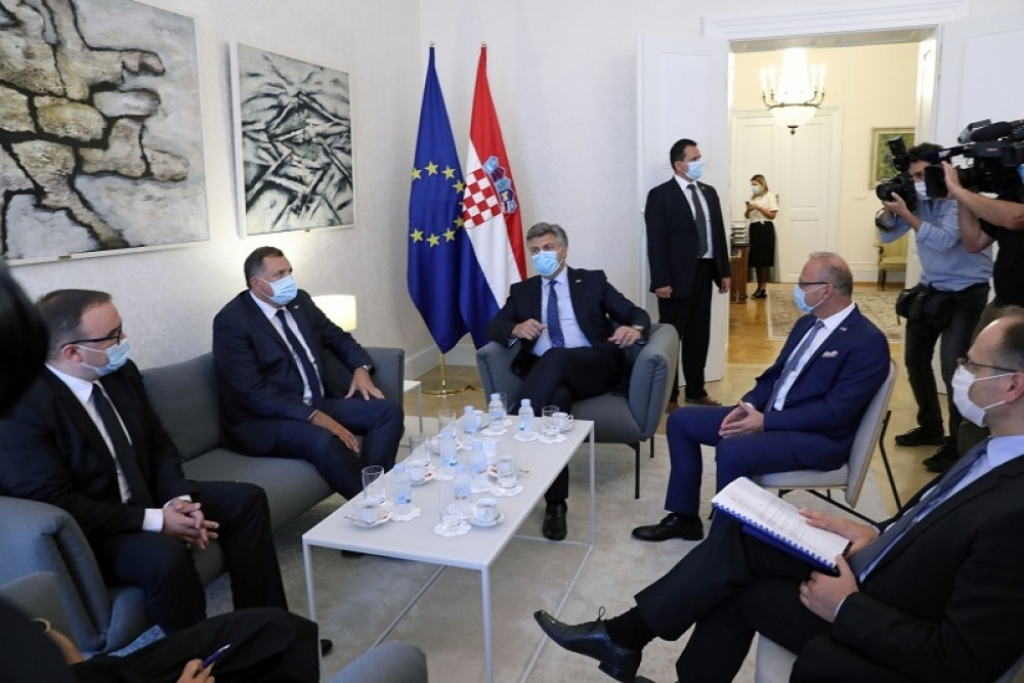 Milorad Dodik, Andrej Plenković