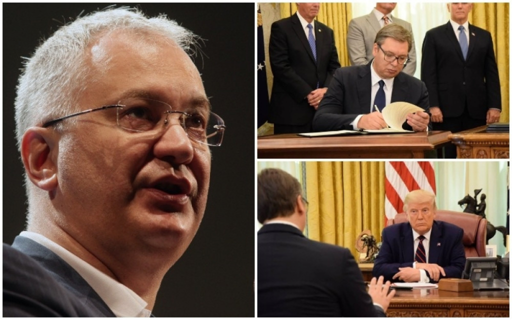 Dragan Šutanovac, Aleksandar Vučić, Donald Tramp