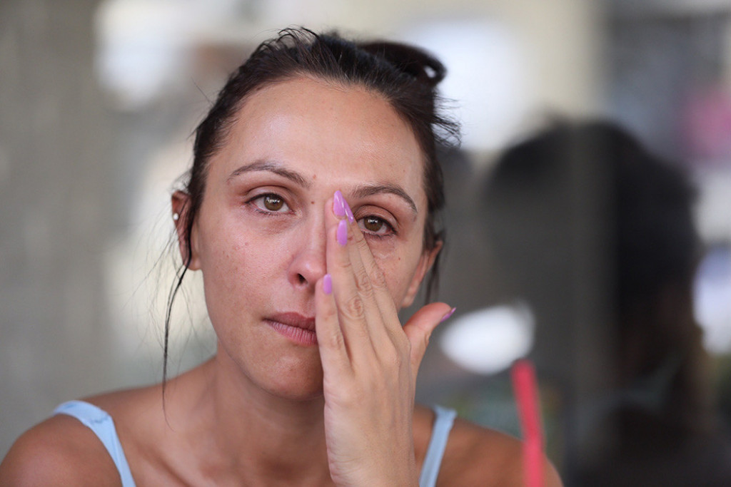 Ljupka Stević incident plače povređena ruka Alo