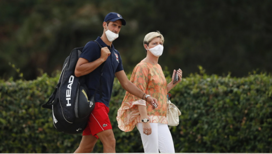 Novak Đoković i Elena Kapelaro