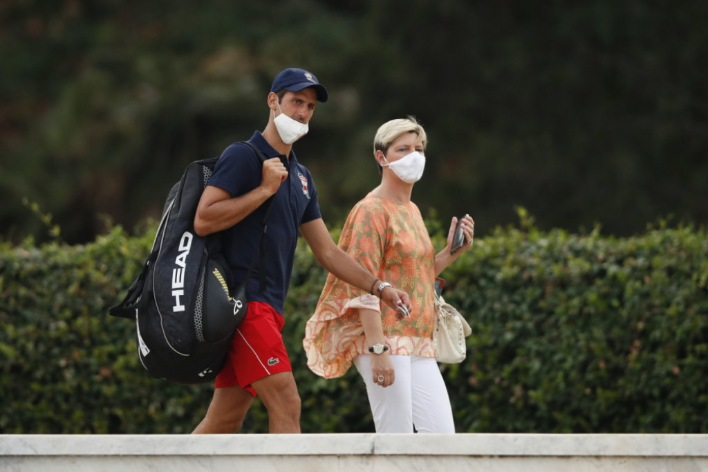 Novak Đoković i Elena Kapelaro