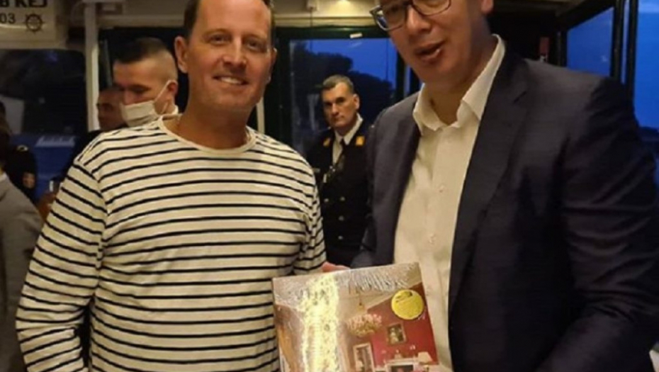 Aleksandar Vučić, Ričard Grenel