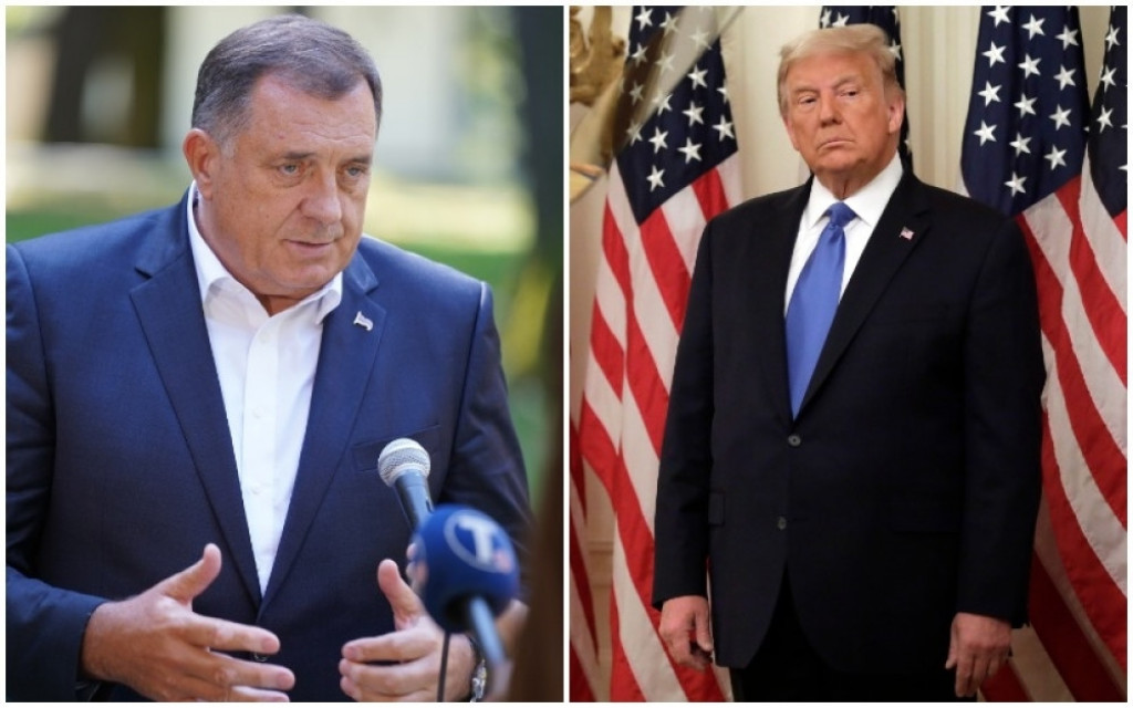 Milorad Dodik, Donald Tramp
