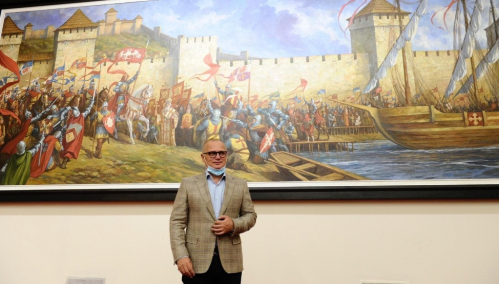 Slika despota Stefana Lazarevića, Goran Vesić