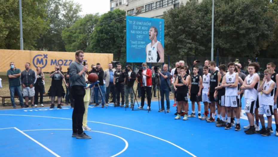 Novica Veličković teren