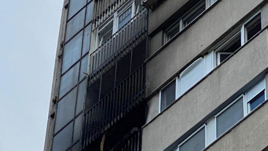 Požar na Novom Beogradu