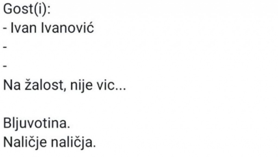 Tvitovi na račun Utiska nedelje