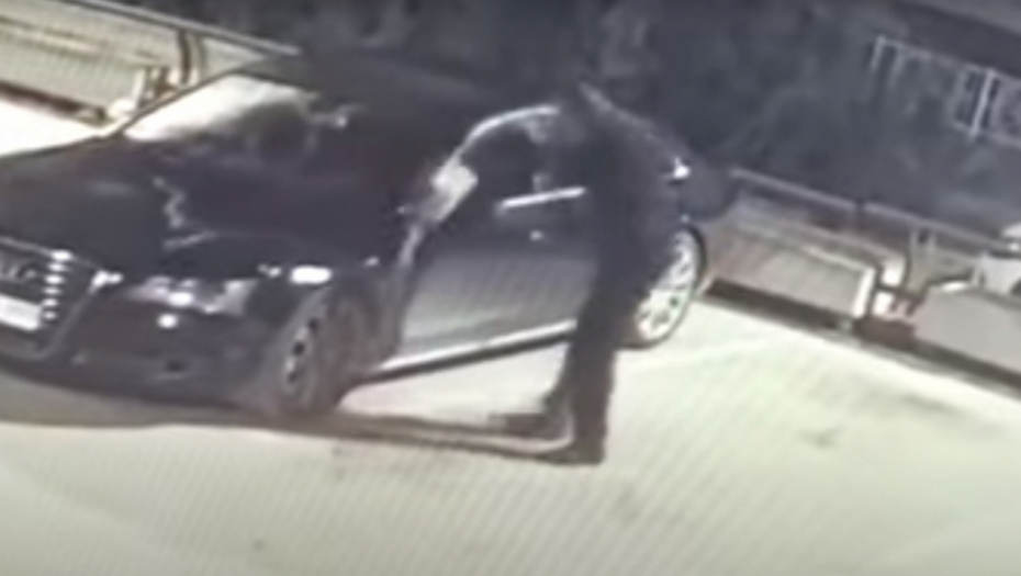 Paljenje auta Dragana Antića