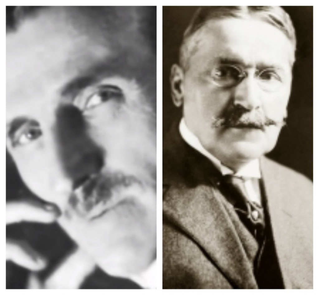 Mihajlo Pupin i Nikola Tesla