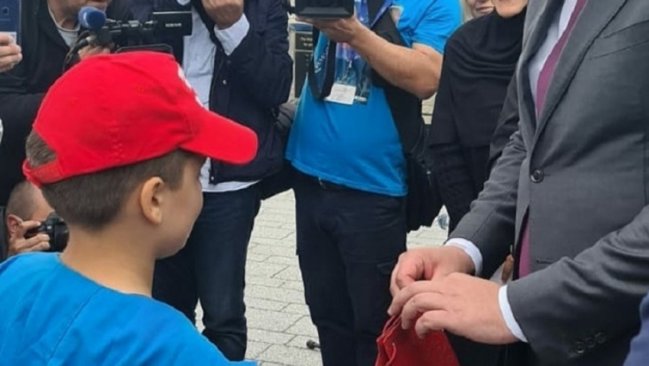 Mali Miloš i Aleksandar Vučić