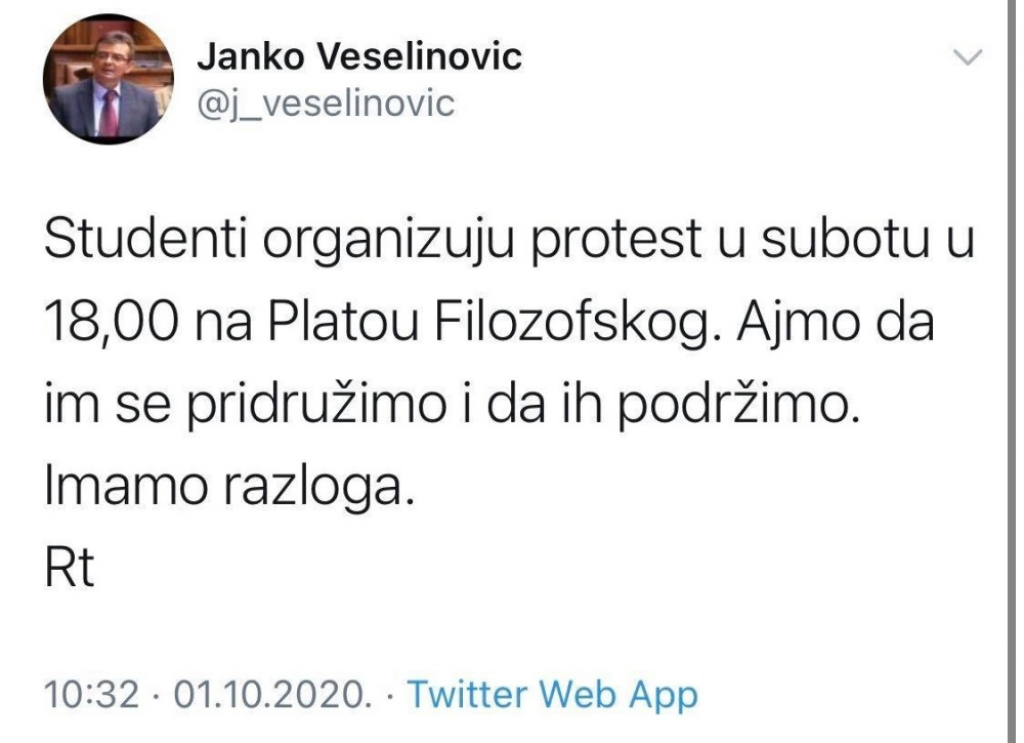 protesti studenata