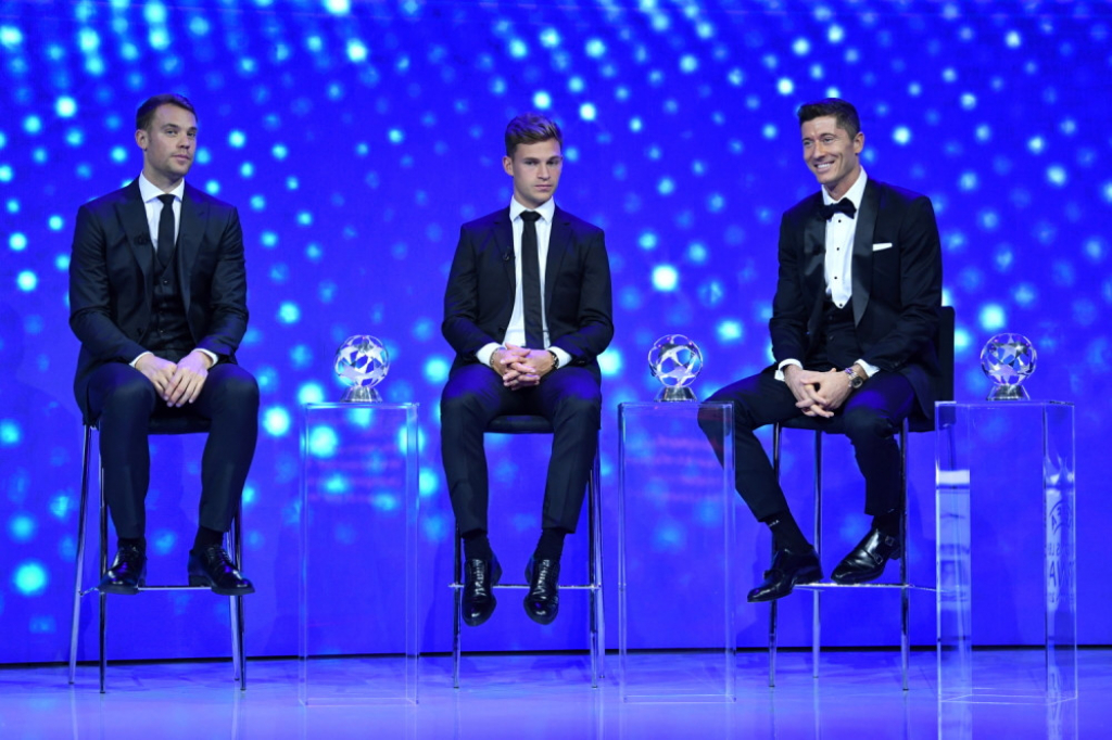 Manuel Nojer, Džošua Kimih, Robert Levandovski