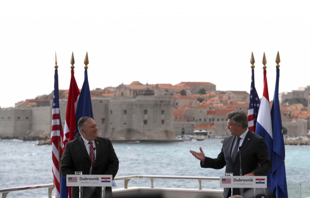 Majk Pompeo Andrej Plenković