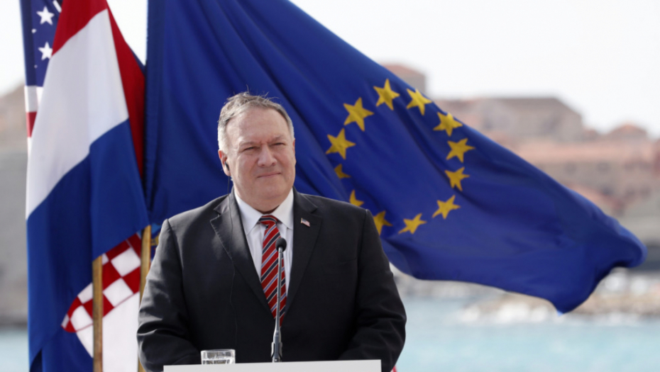 Majk Pompeo Andrej Plenković