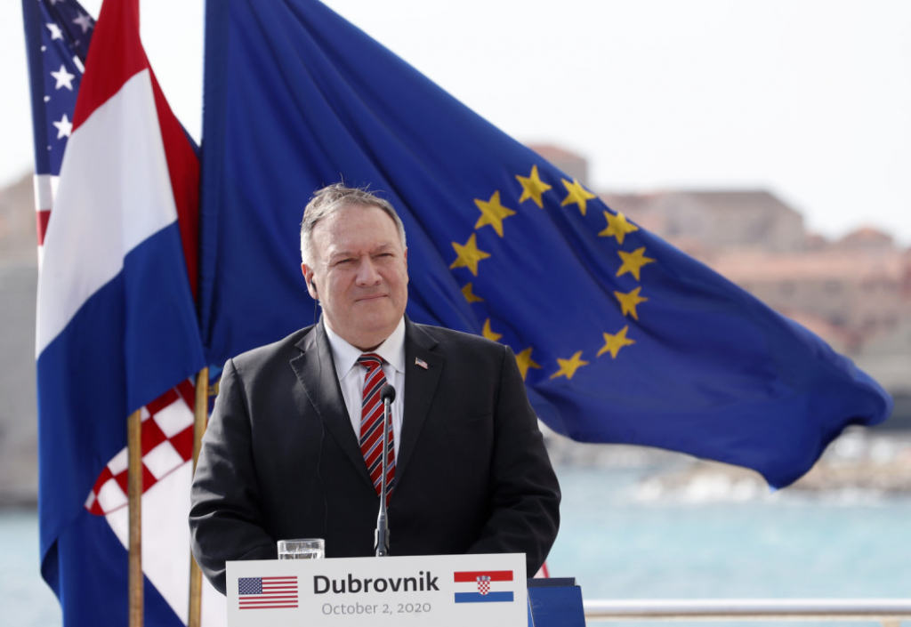 Majk Pompeo Andrej Plenković