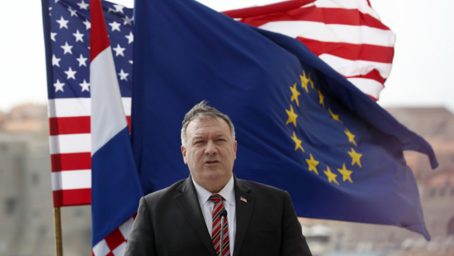 Majk Pompeo Andrej Plenković