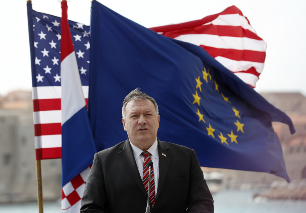 Majk Pompeo Andrej Plenković