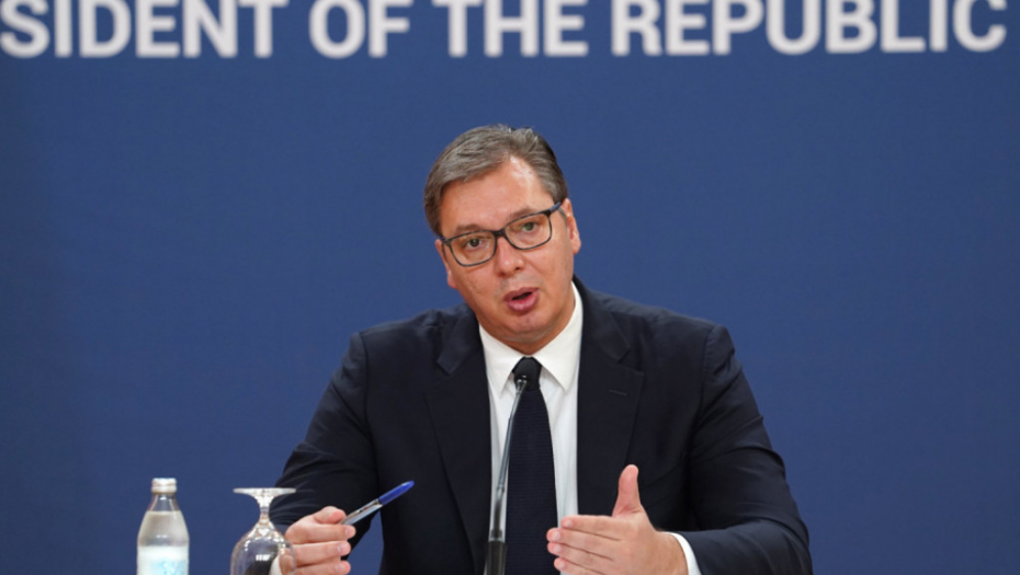 Predsednik Srbije Aleksandar Vučić