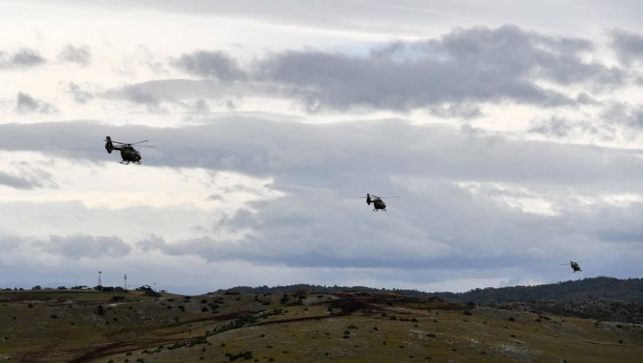 Vojna vežba na Pešteru