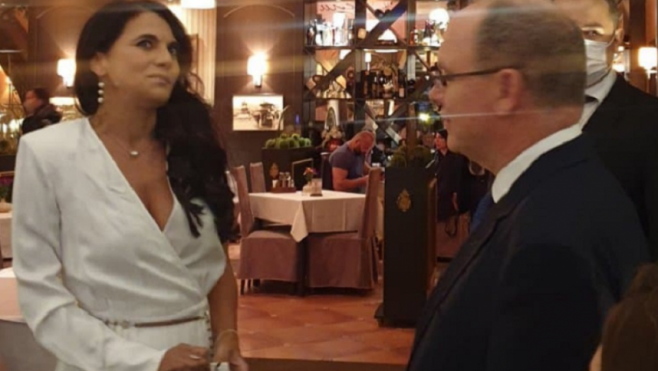 Albert od Monaka i prelepa crnka