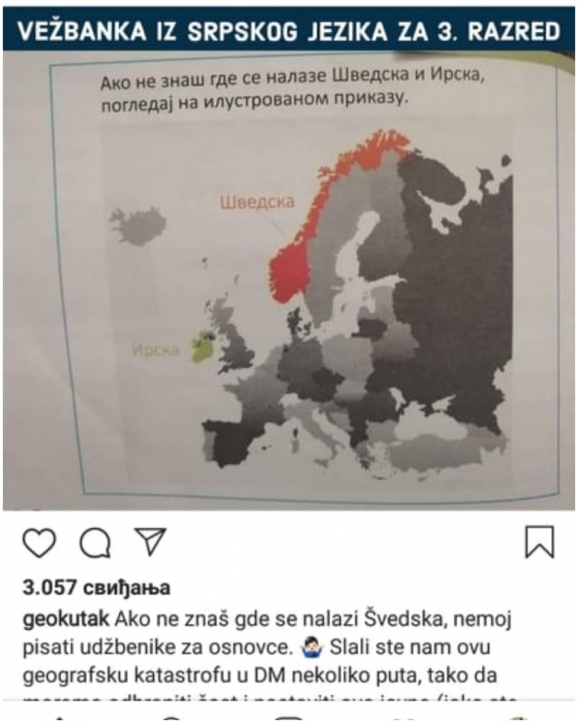 Gre&scaron;ka u udžbeniku