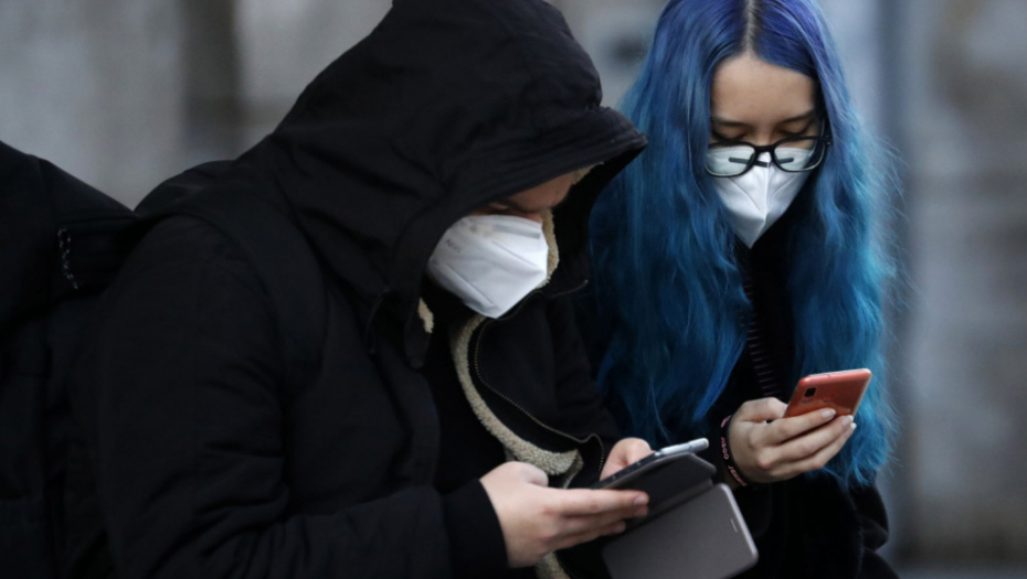 Maska, maske, korona, ljudi, mladi