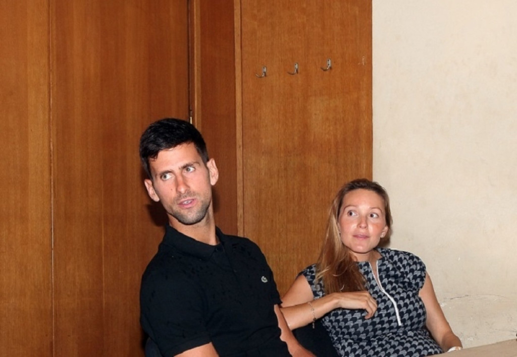 Novak i Jelena Đoković
