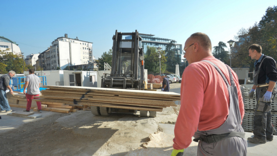 Hram Svetog Save, mozaik