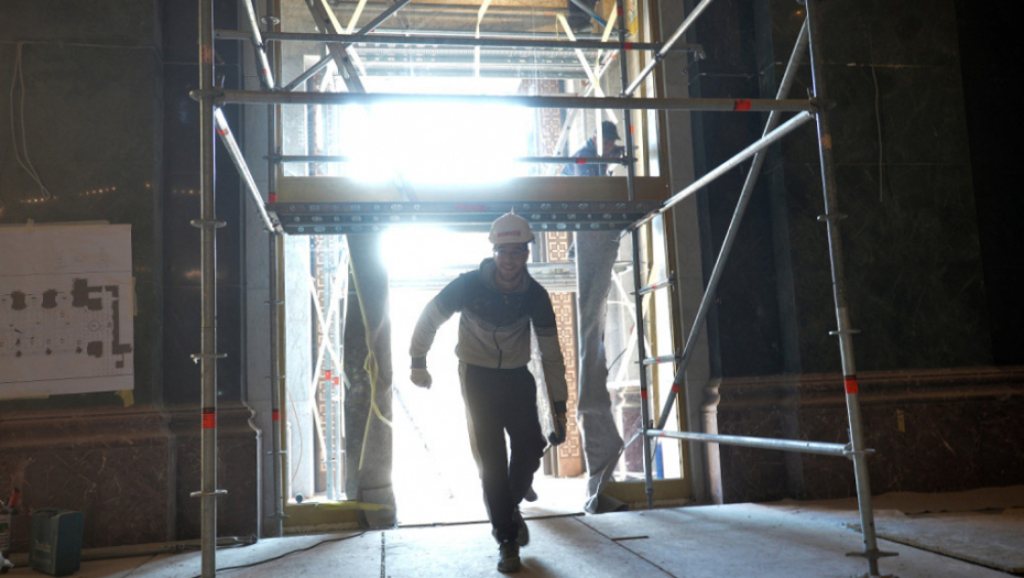 Hram Svetog Save, mozaik