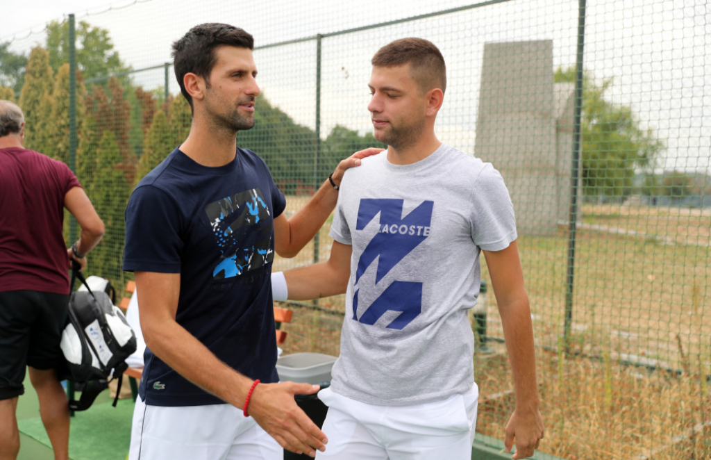 Novak Đoković i Filip Krajinović