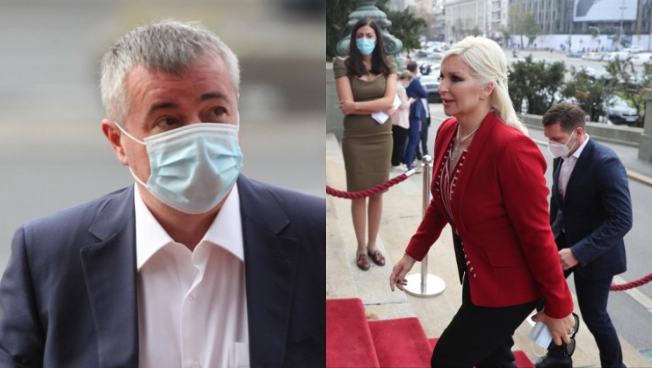 Zorana Mihajlović i Dušan Bajatović