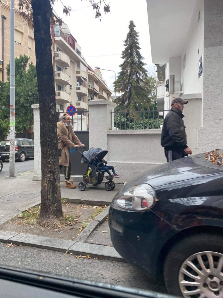 Goga Sekulić sa sinom