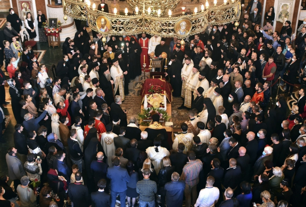 Mitropolit Amfilohije, Podgorica