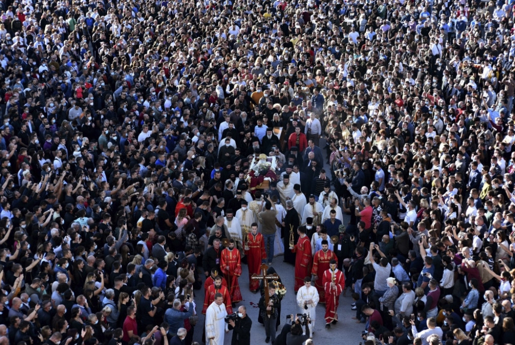 Mitropolit Amfilohije, Podgorica