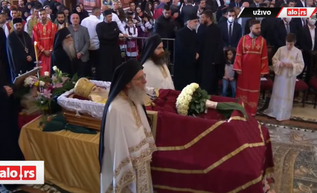 Sahrana mitropolita Amfilohija